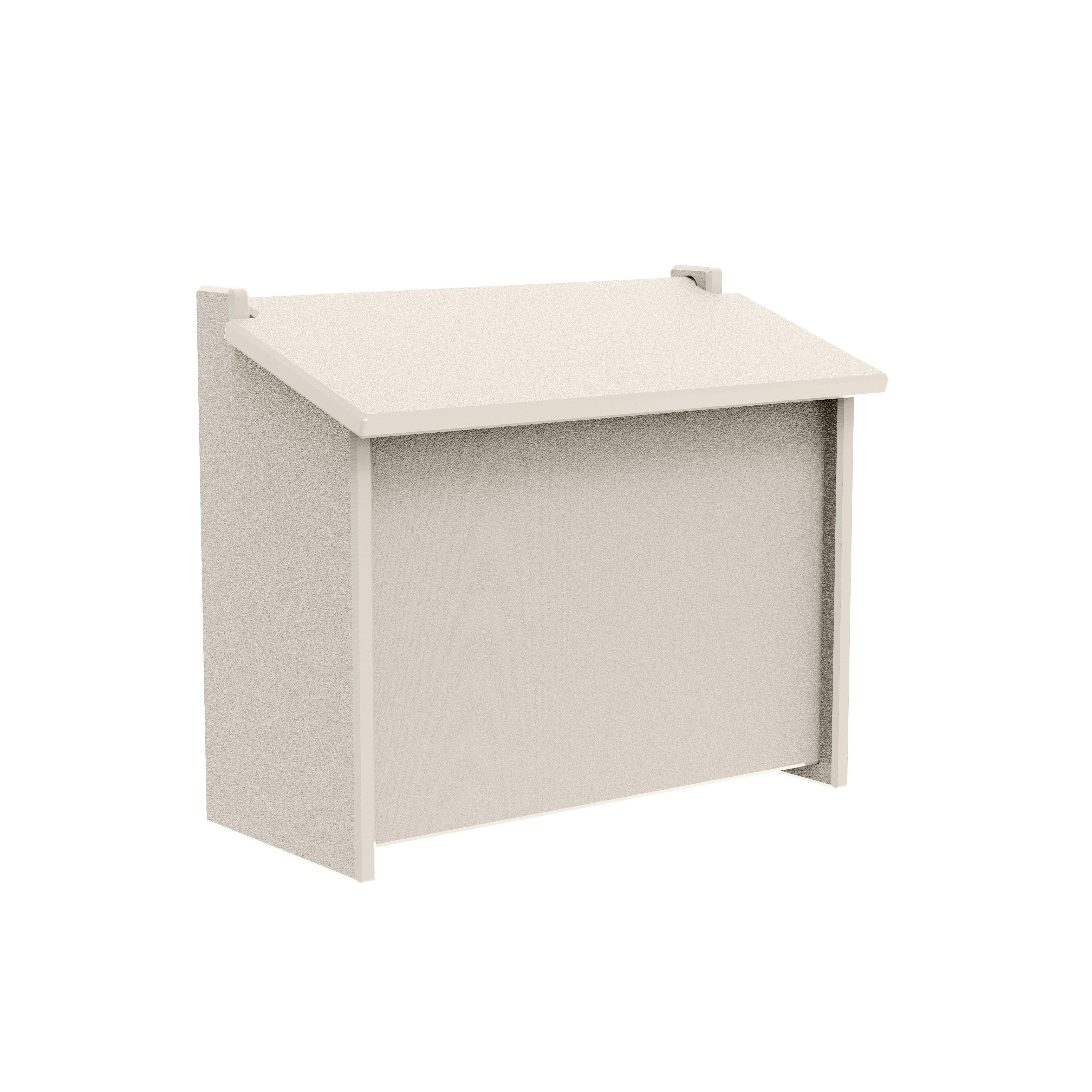 Loll Wall Mounted Mailbox - Fog