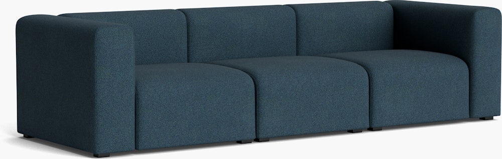 Mags 3 Seat Sofa - Pecora, Blue