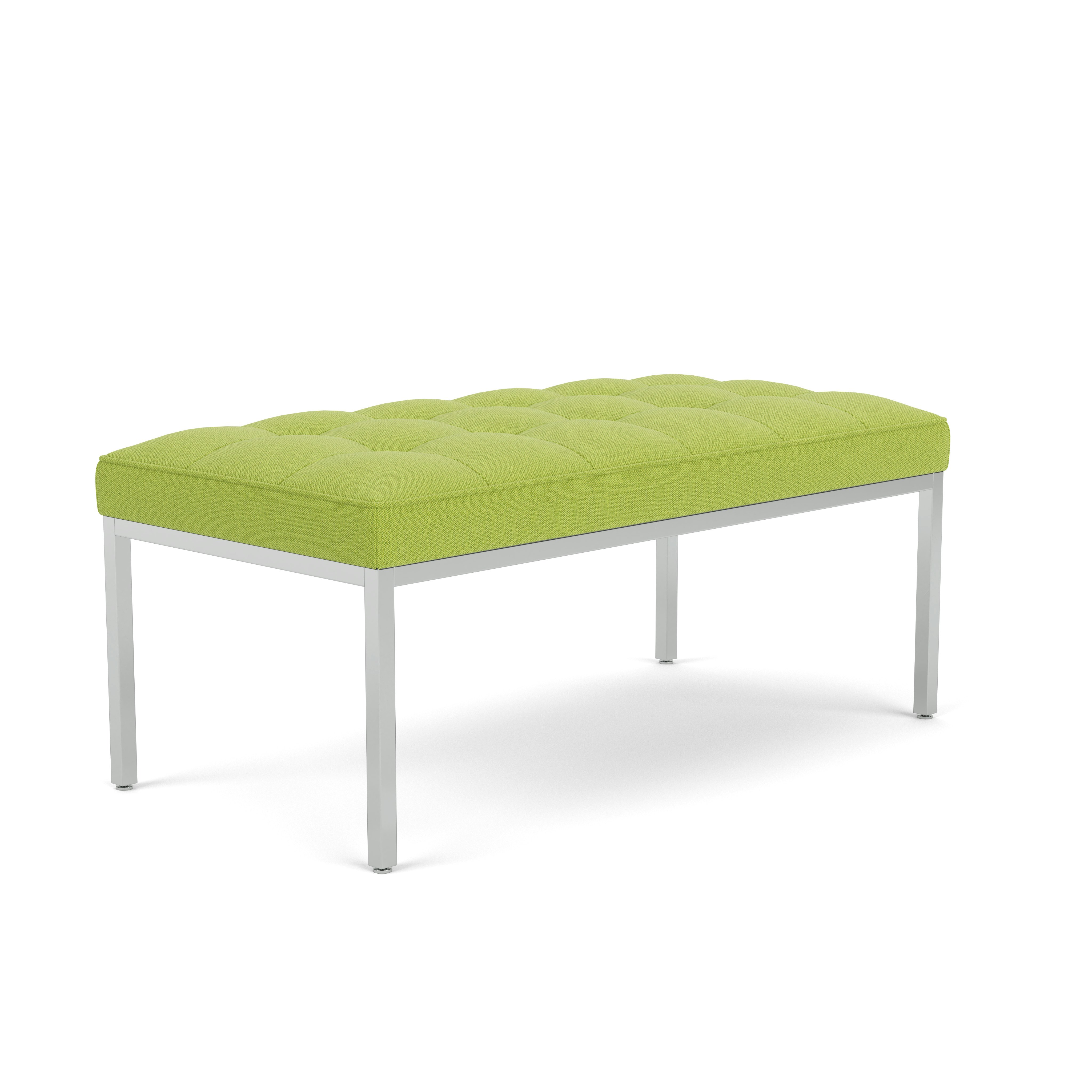 Florence Knoll Relaxed Bench - Small, Rectangular, Hourglass, Spring