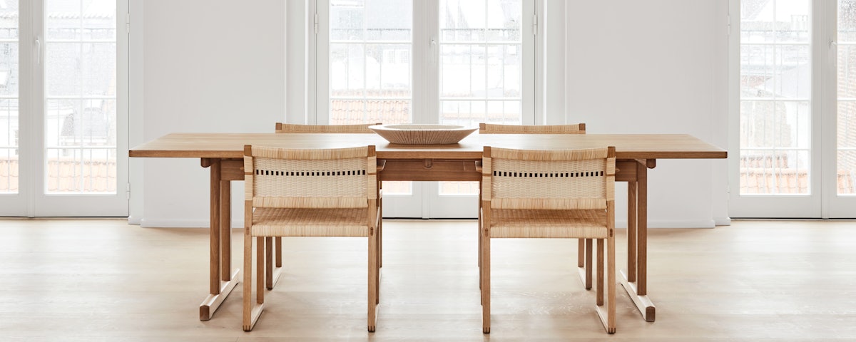 BM61 Dining Chairs in a dining room setting