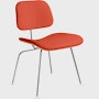 Eames Molded Plywood DCM - Upholstered,  Walnut,  Beck,  Curio,  Chrome