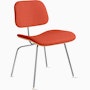 Eames Molded Plywood Dining Chair Metal Base (DCM) Eames Molded Plywood Dining Chair Metal Base (DCM), Upholstered