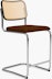 Cesca Stool Upholstered, Cato, Brown