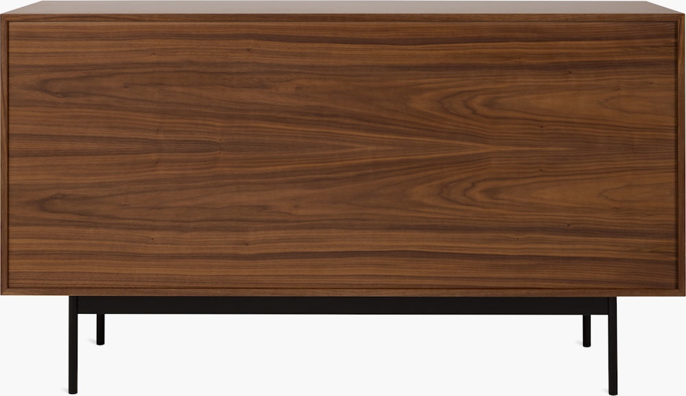 Loop Credenza - Walnut,  Black