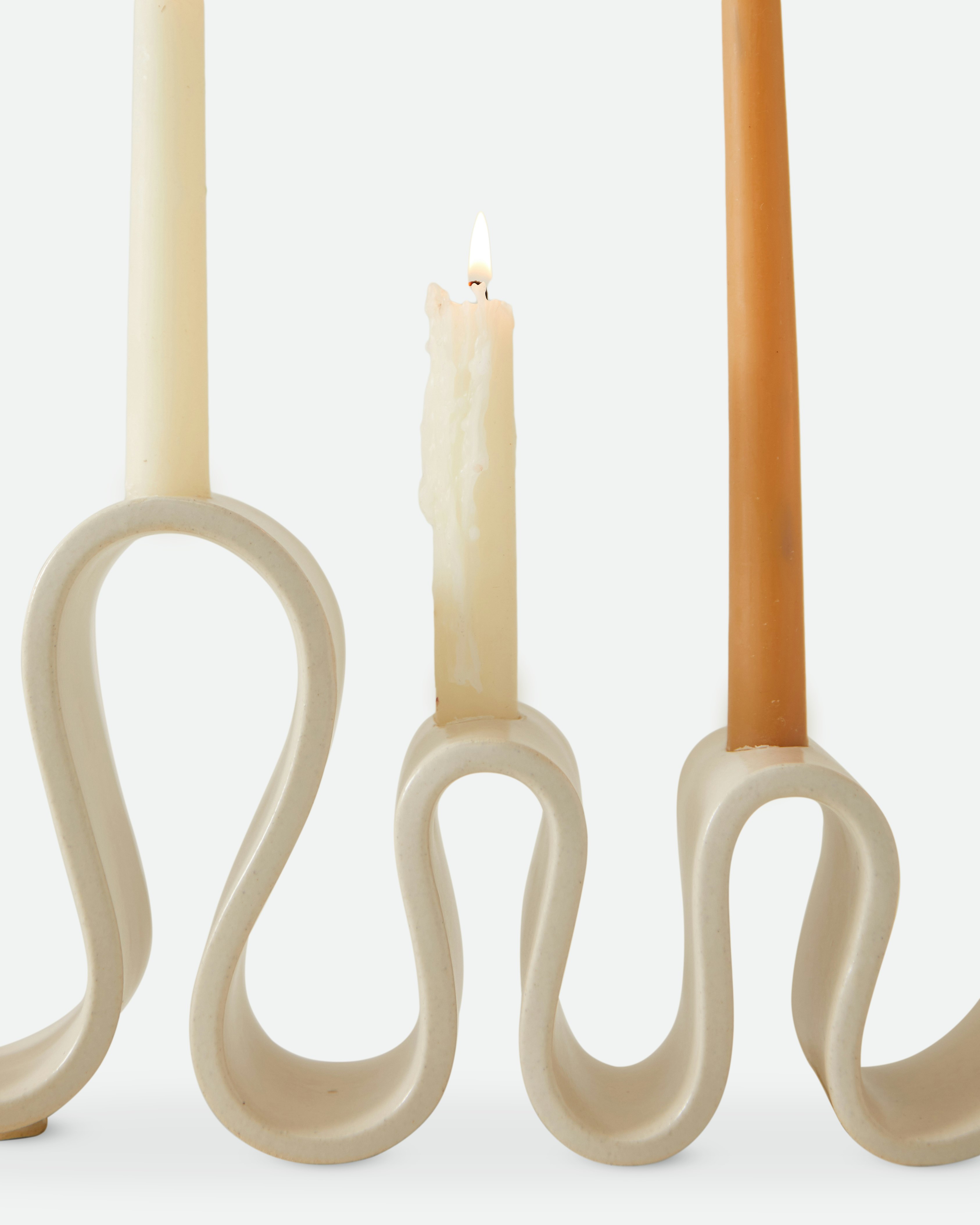 Weylyn Candelabra, Cream