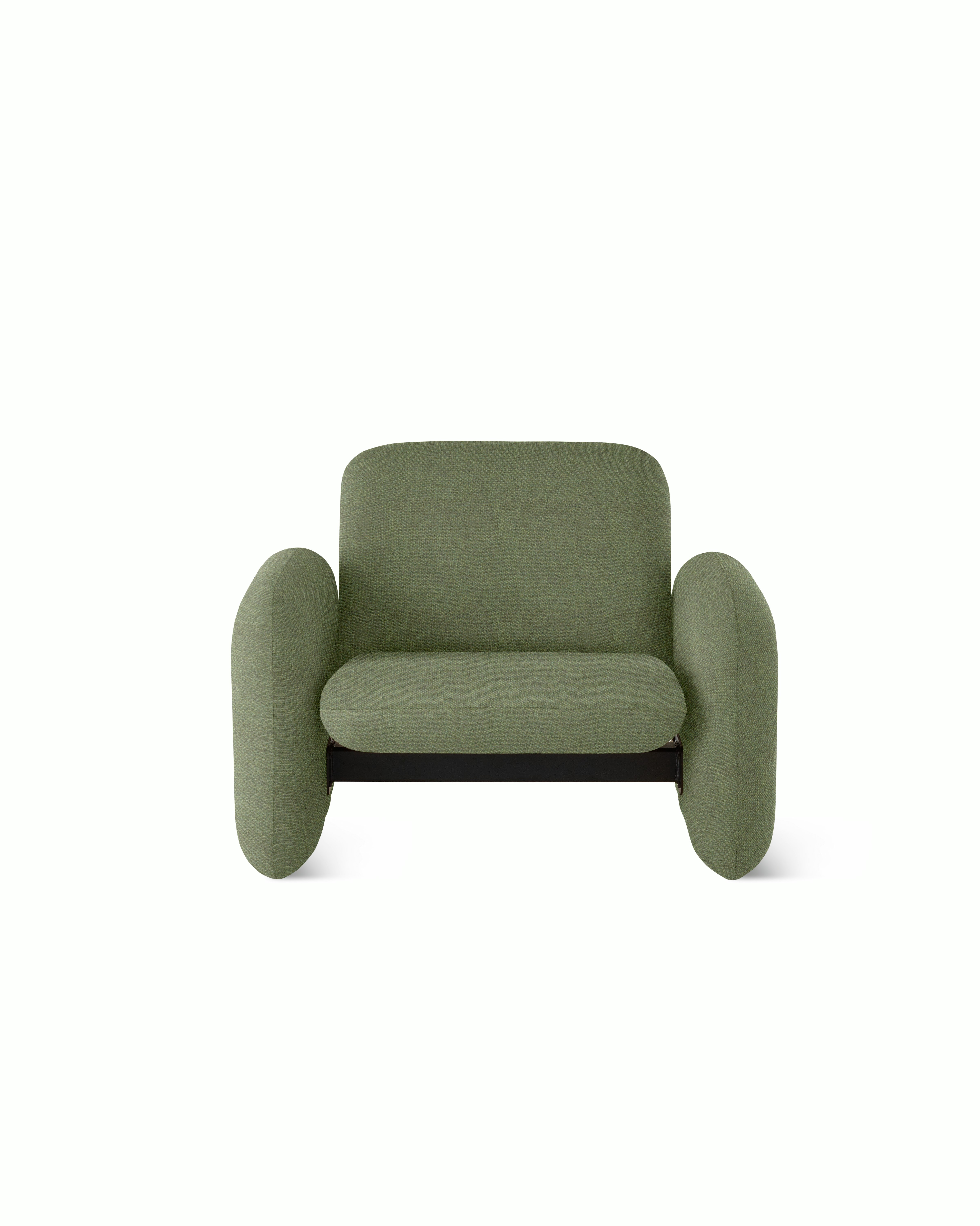 Wilkes Modular Sofa Group Chair - Beck,  Woodlet 030