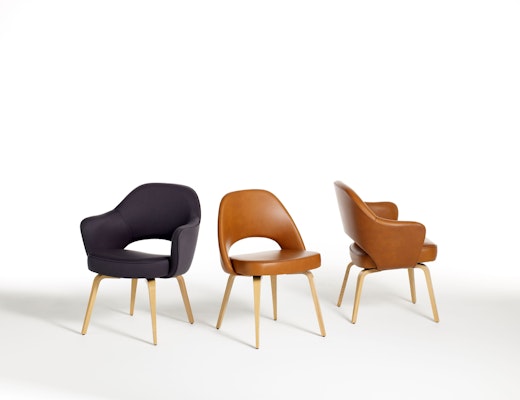 Saarinen Executive Chairs Saarinen Executive Armchair Armless Leg Type Wood