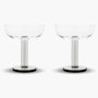 Puck Coupe Glasses - Set of 2 Puck Coupe Glasses - Set of 2