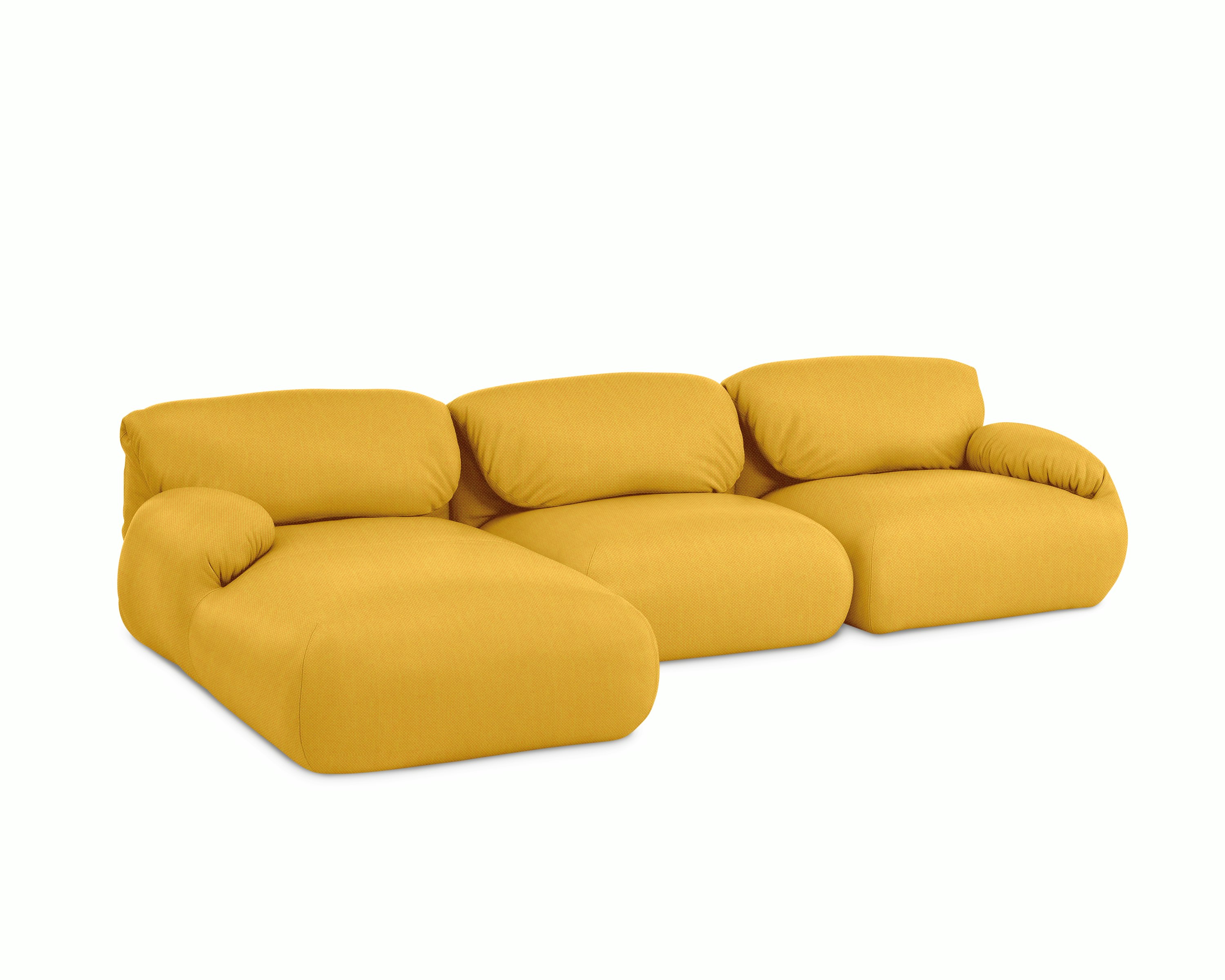 Luva Modular 3 Seat Sectional  - Left