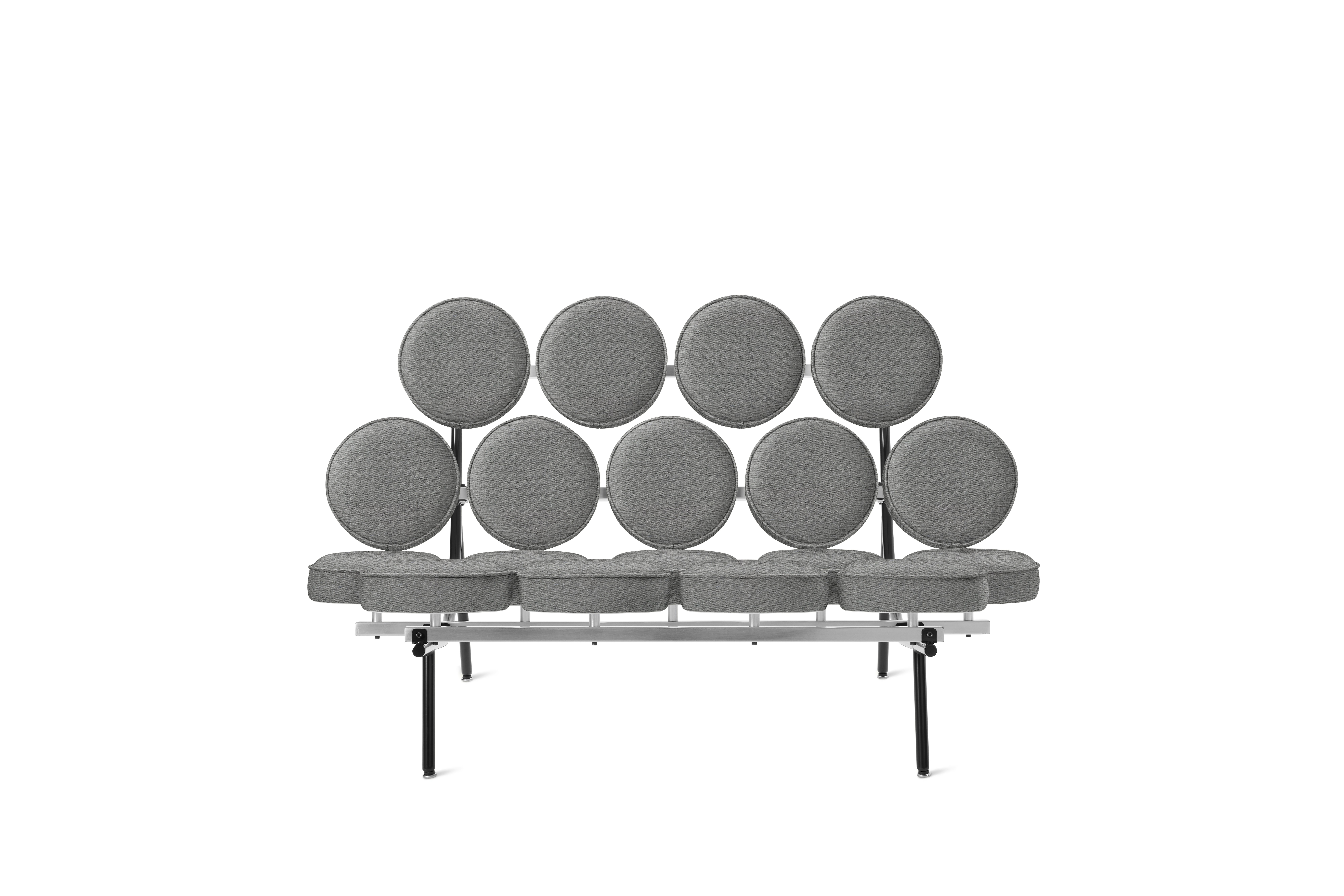 Nelson Marshmallow Sofa - Luce,  Scoria