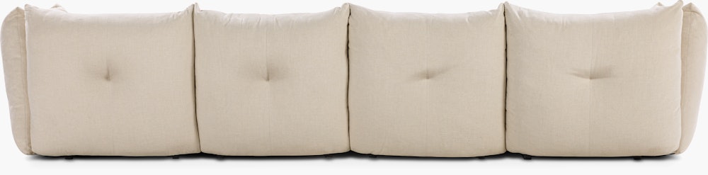 Pillo Sofa -  Four Seater Standard or Deep in Haven Ivory