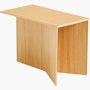 Wood Slit Side Table Wood Slit Side Table, Oak