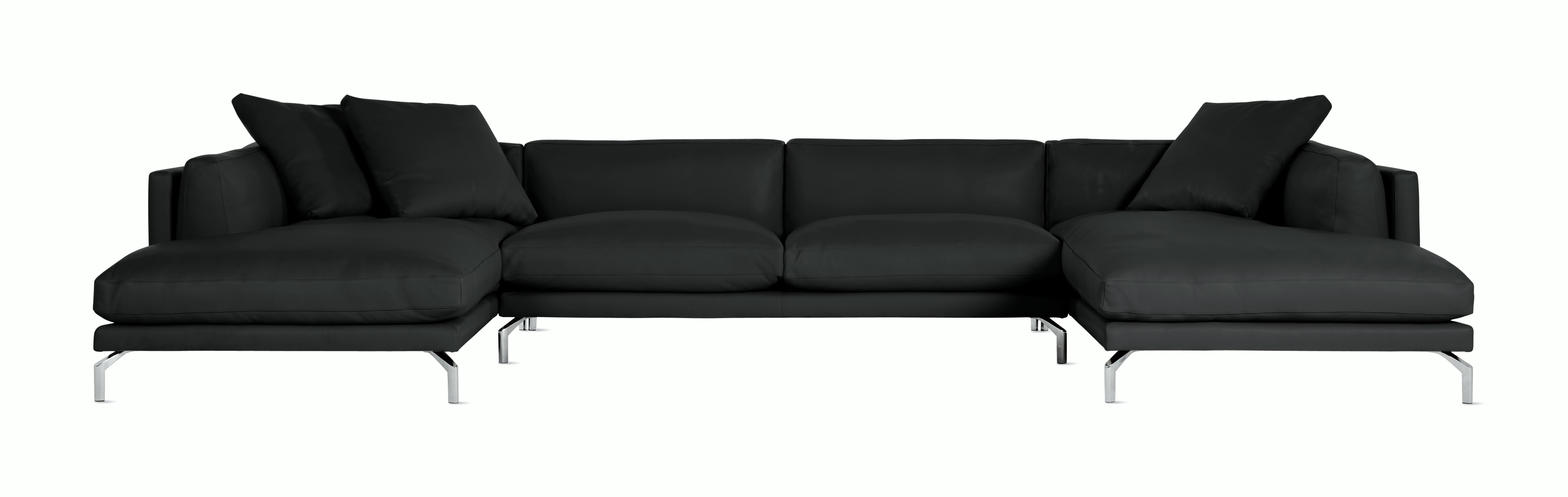 Como Double Chaise Sectional