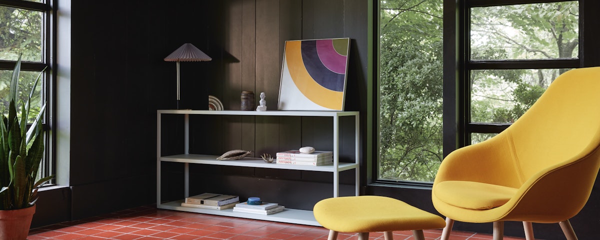 New Order Set - Low Wide Bookshelf + Cabinet