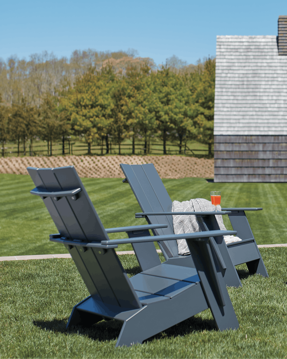 Adirondack Lounge Chair outdoors