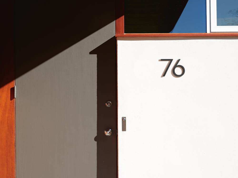 Neutra house numbers