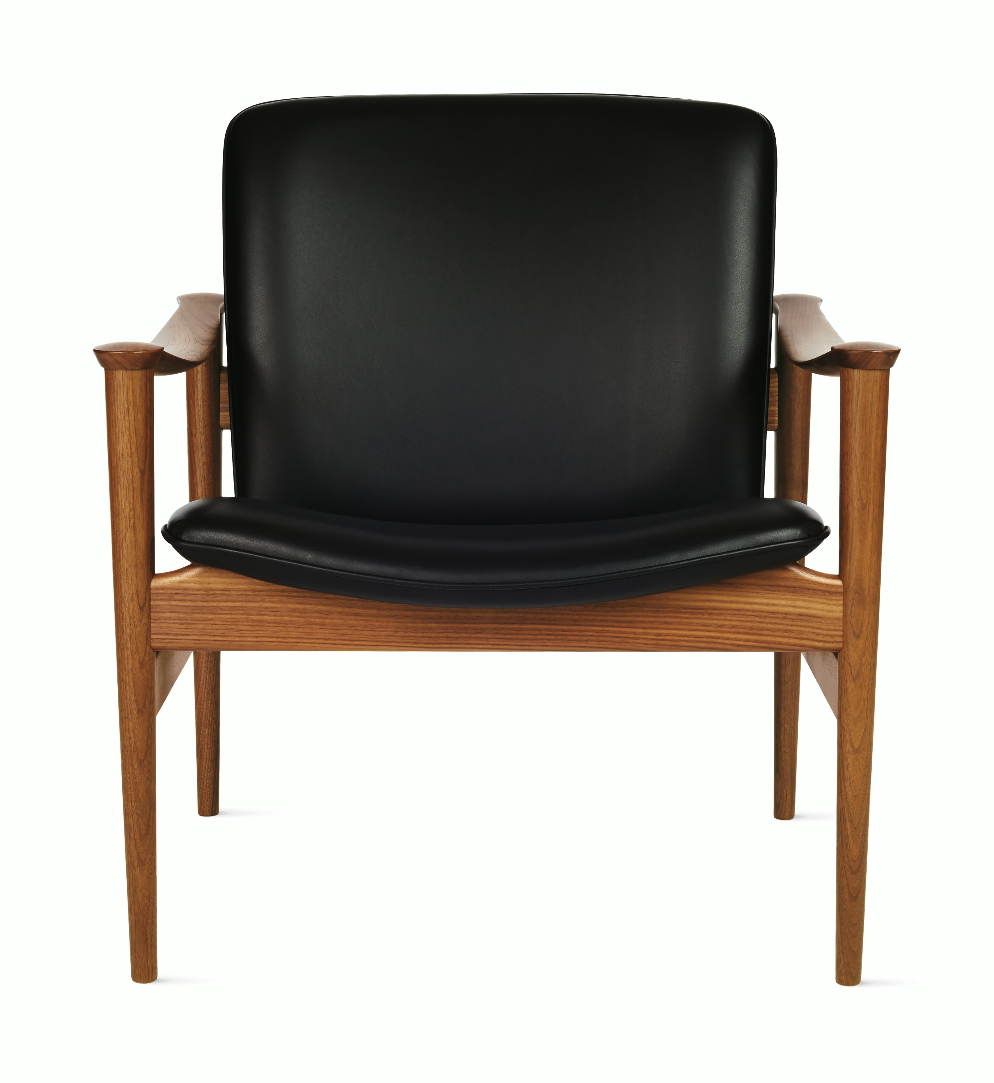 dwr leather chair