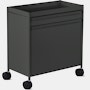 OE1 Trolley Single with Top Drawer with Tip Out with File