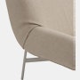 Wrap lounge chair grey ecriture 240 detail 2 Muuto hi res