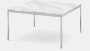 Florence Knoll Square End Table  - 35.5, Polished Carrara, Polished Chrome