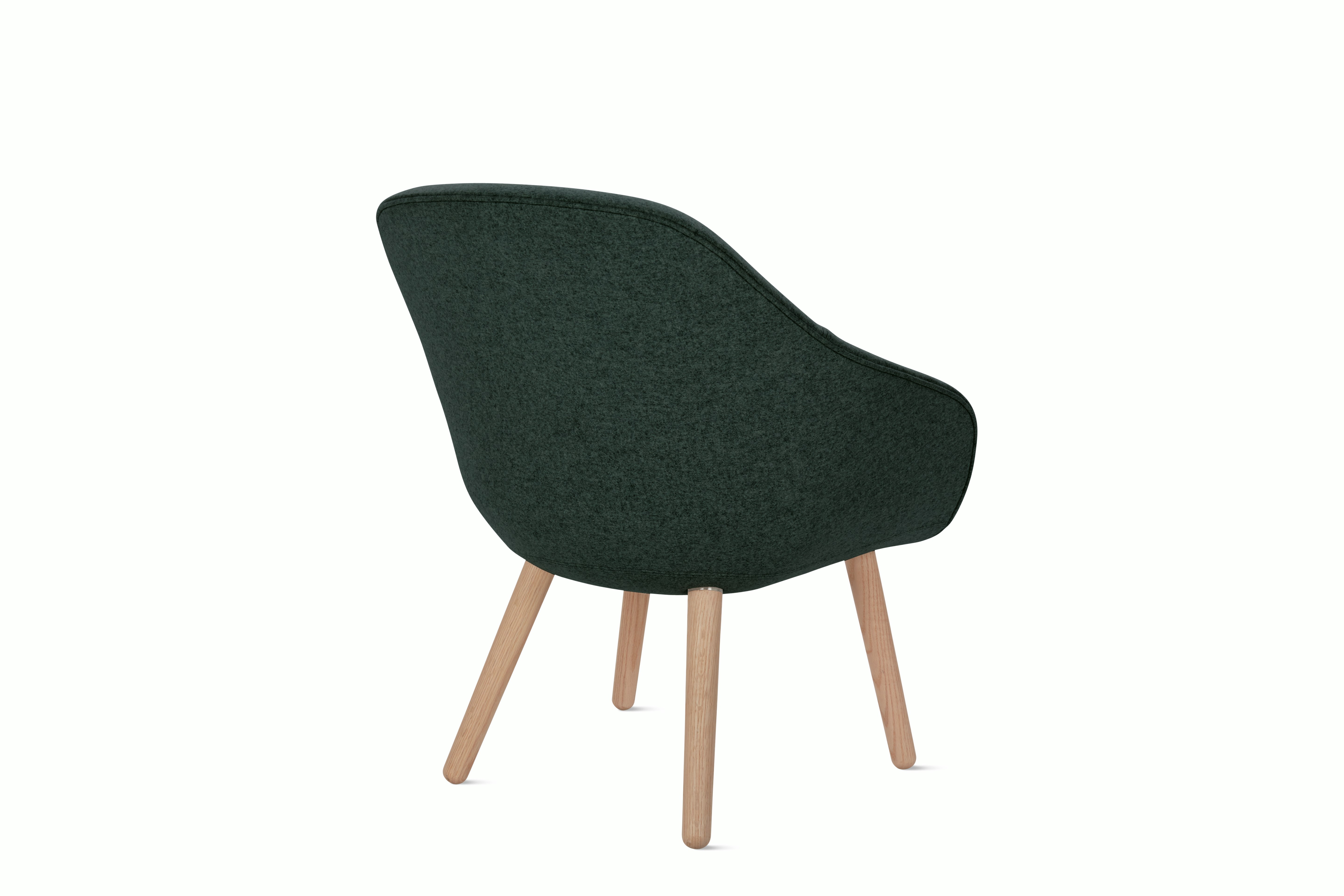 AAL 82 About A Lounge Low Back Wood Base