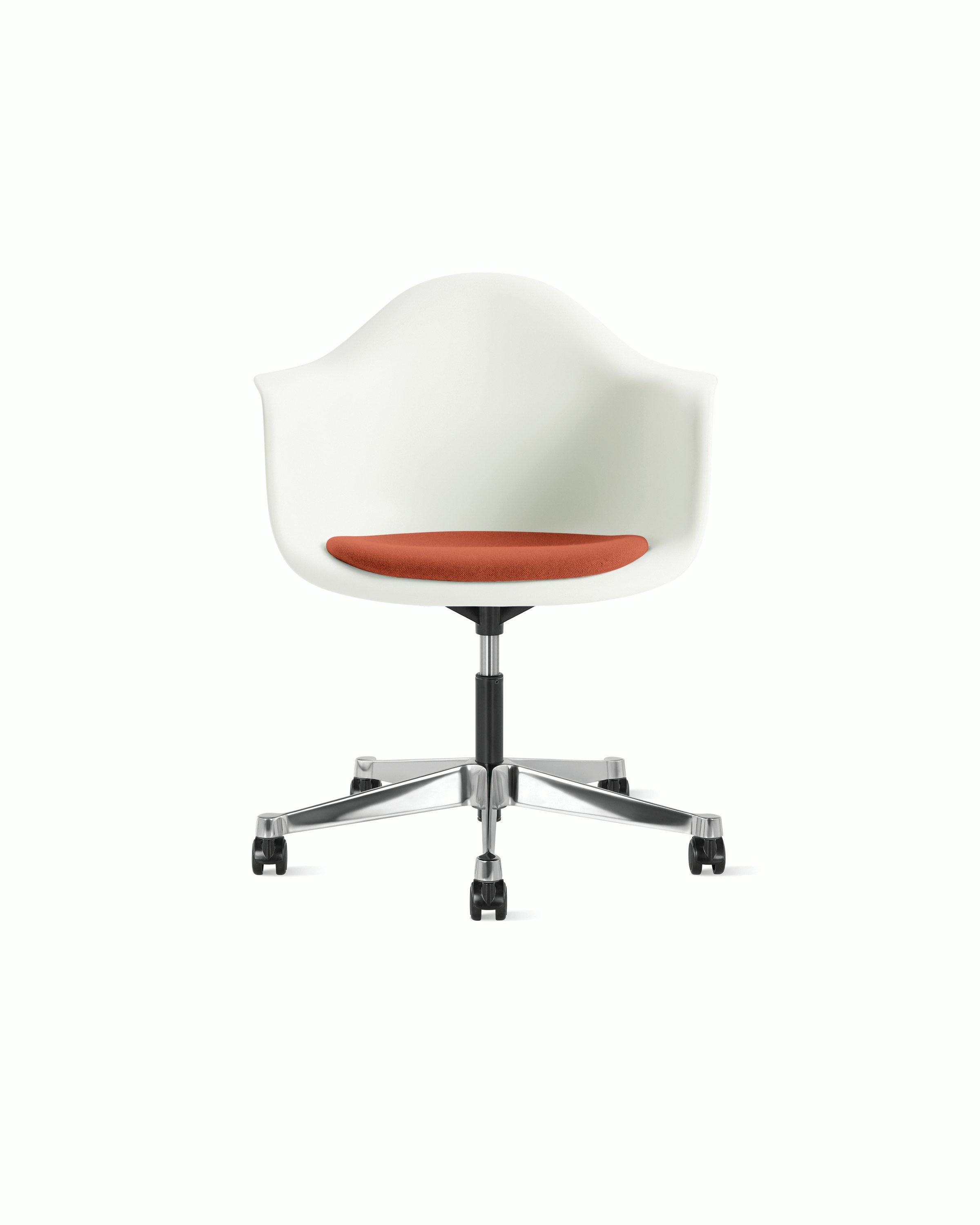 Eames Molded Plastic Task Armchair with Seatpad