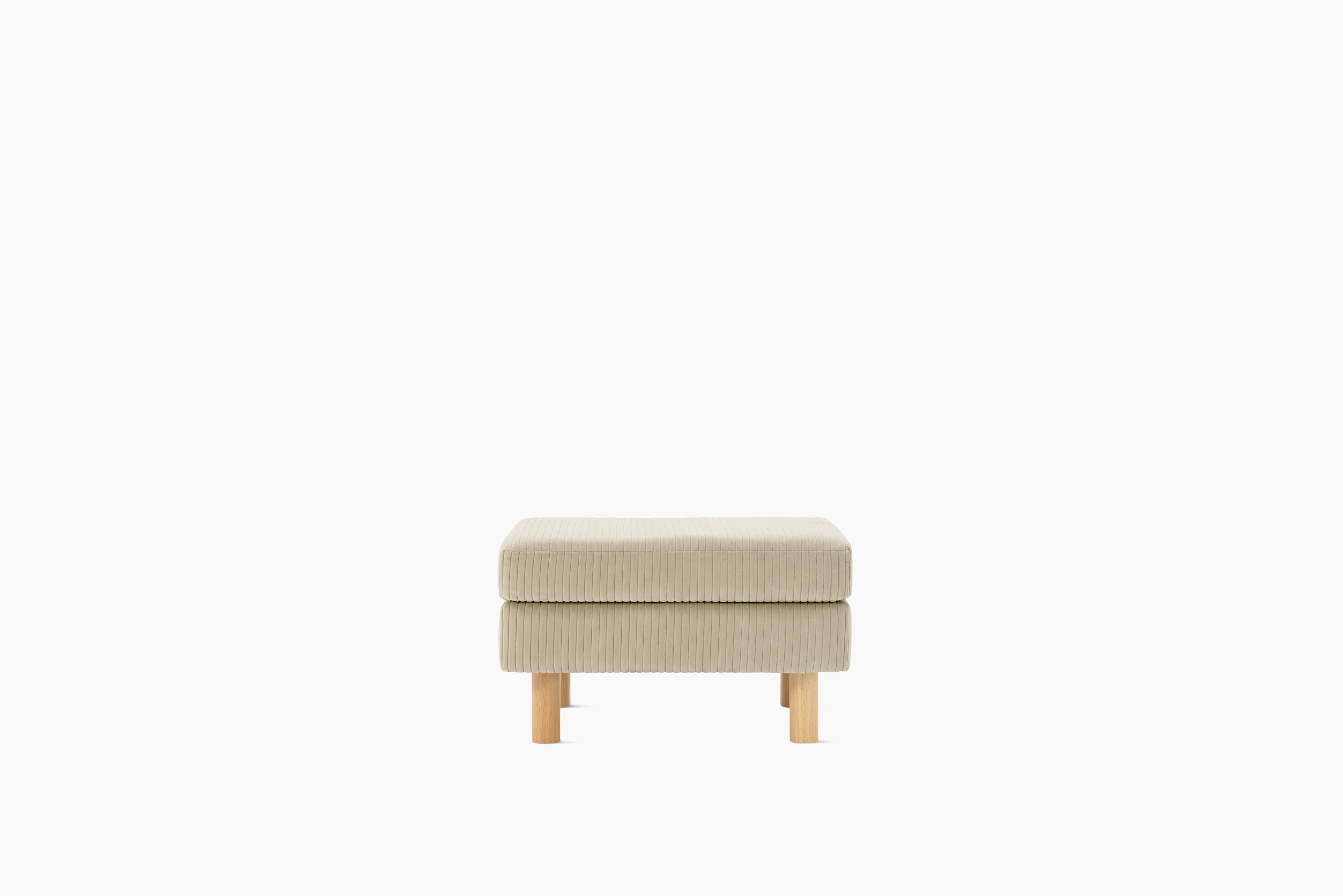 Lispenard Ottoman - 17" H"