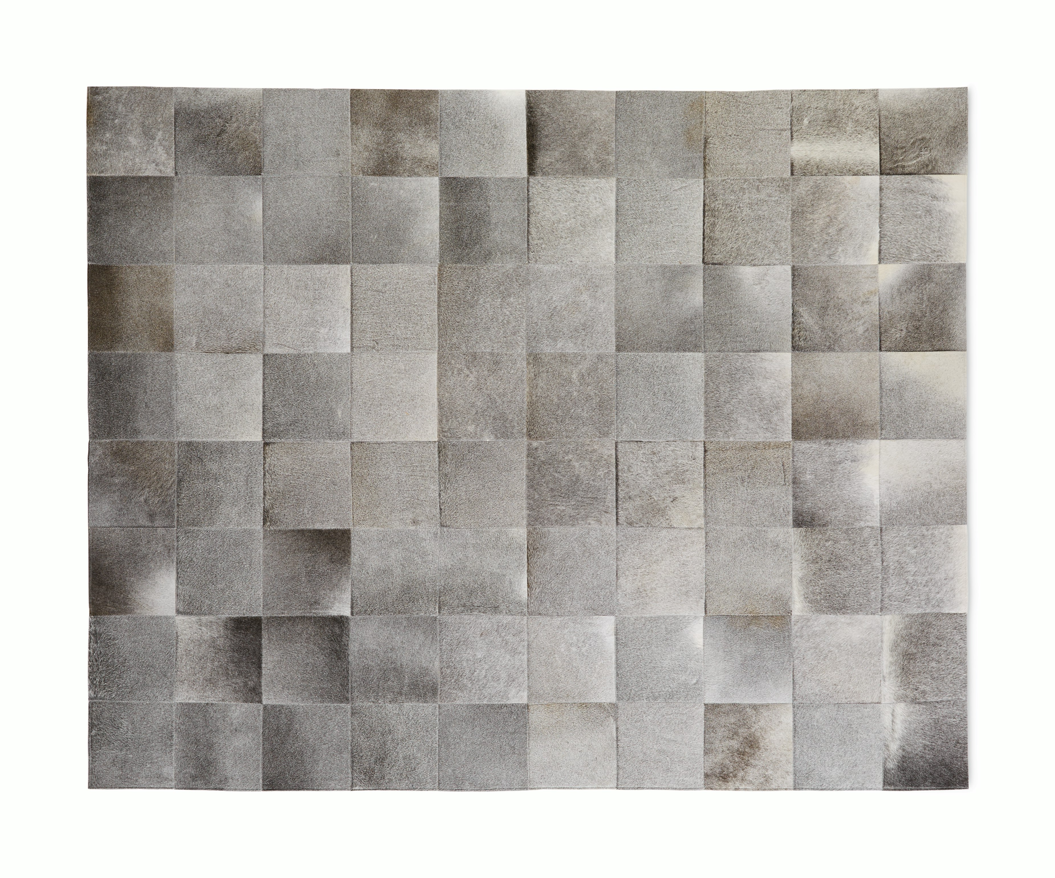Patch Cowhide Rug