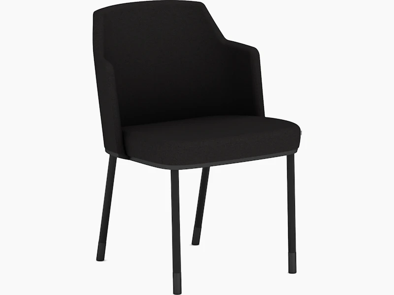 Front angled view of Remix Side Chair