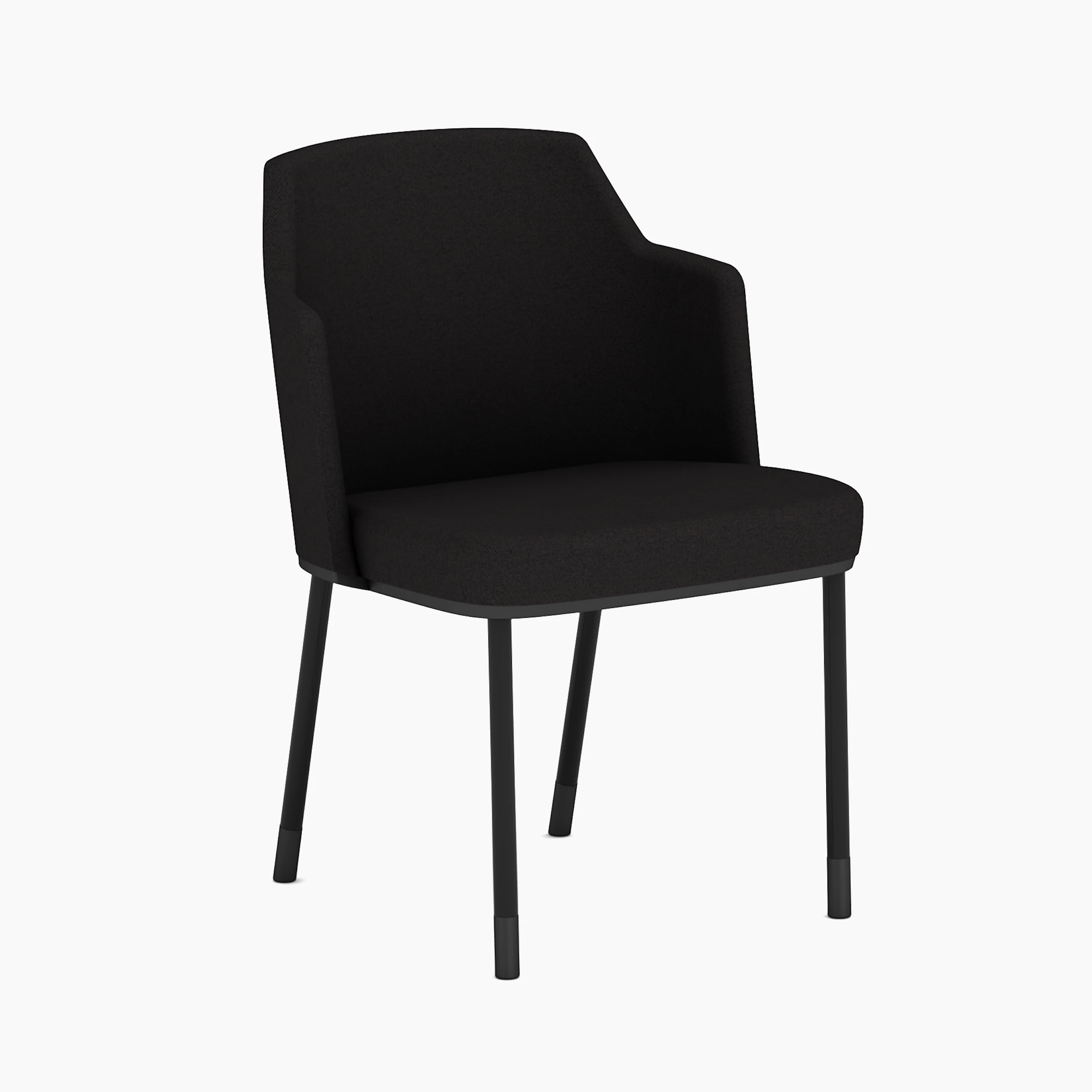 Front angled view of Remix Side Chair