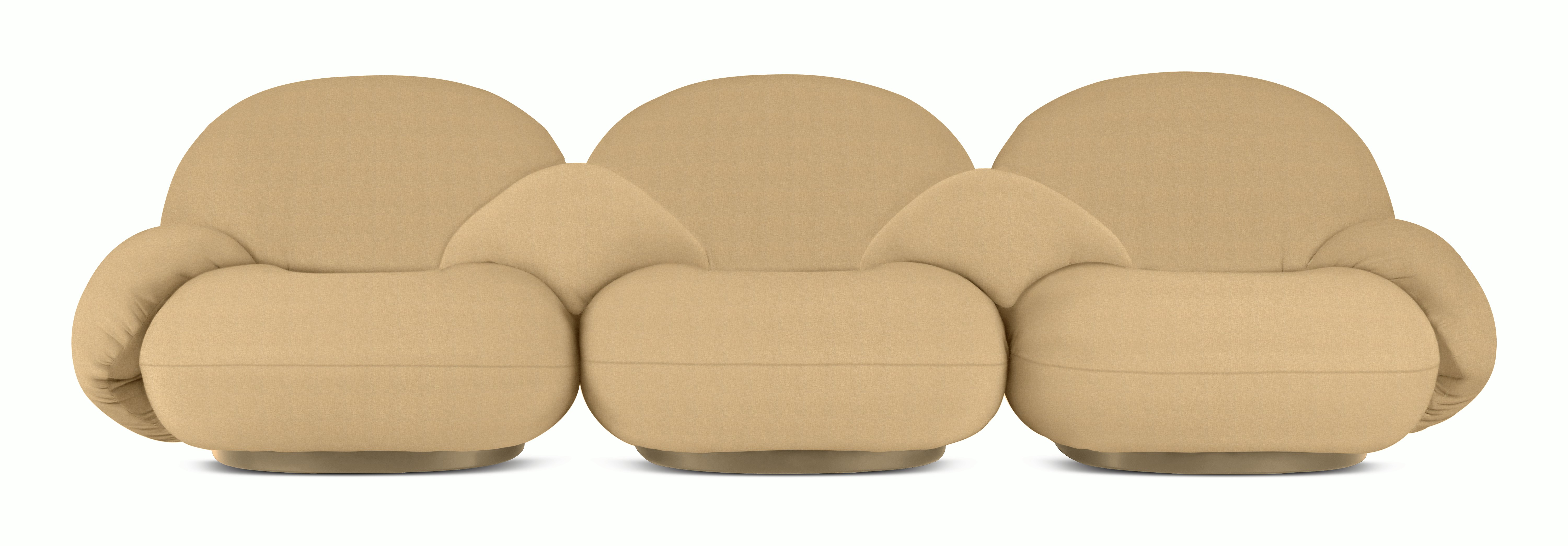 Pacha Sofa - Three Seater,  Center Arms
