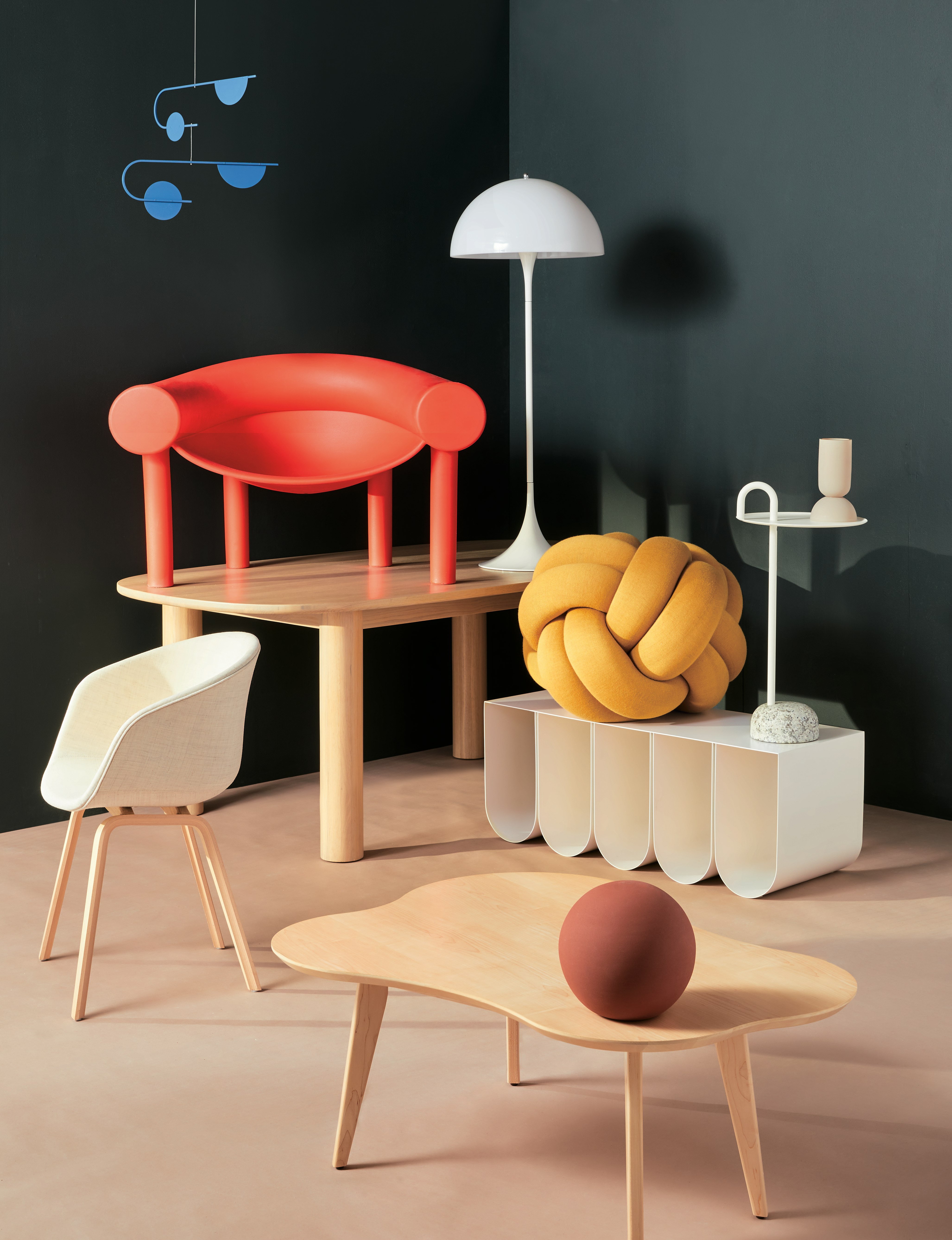 Risom Amoeba Coffee Table