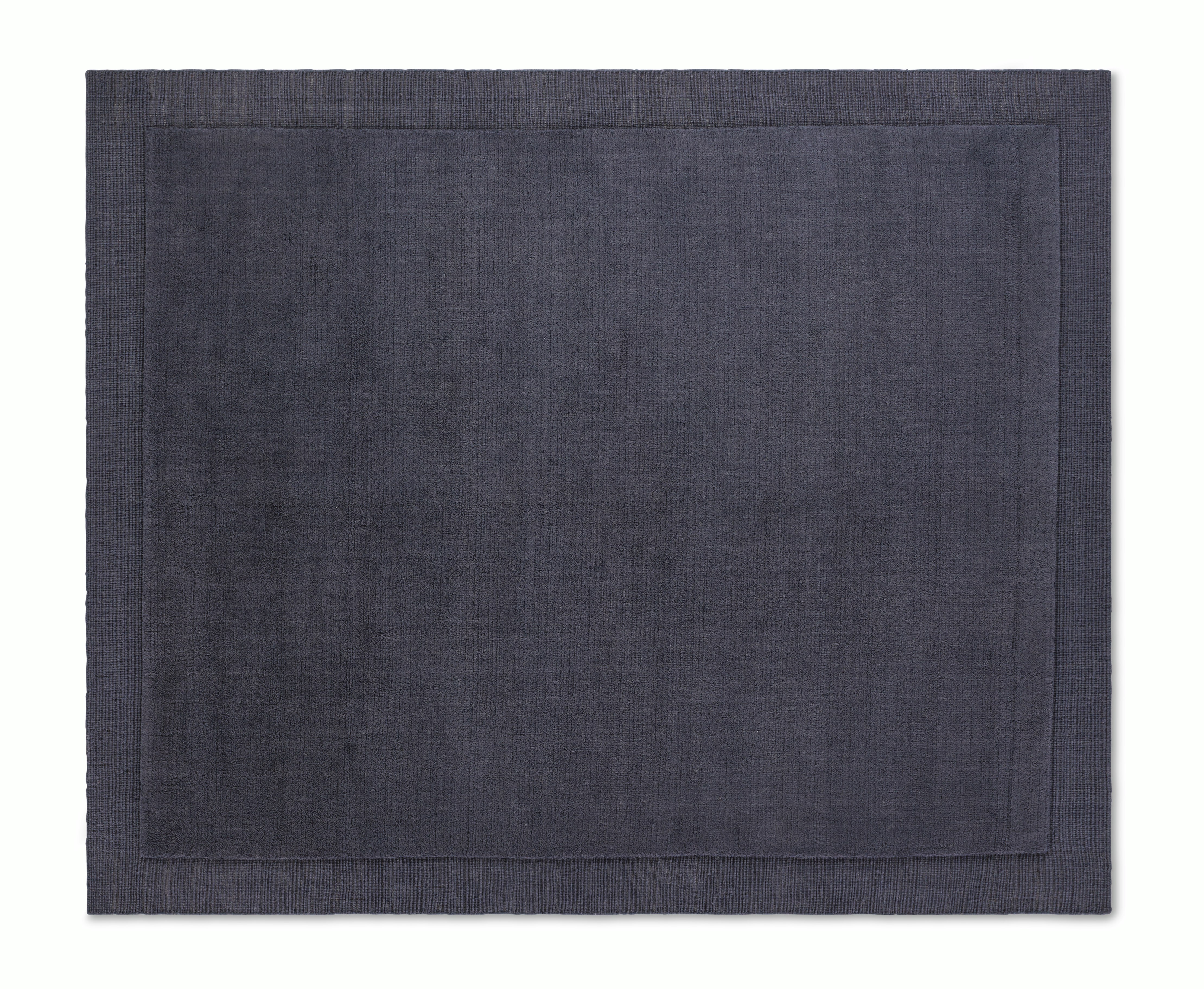Isla Handloom Wool Rug, Blueberry