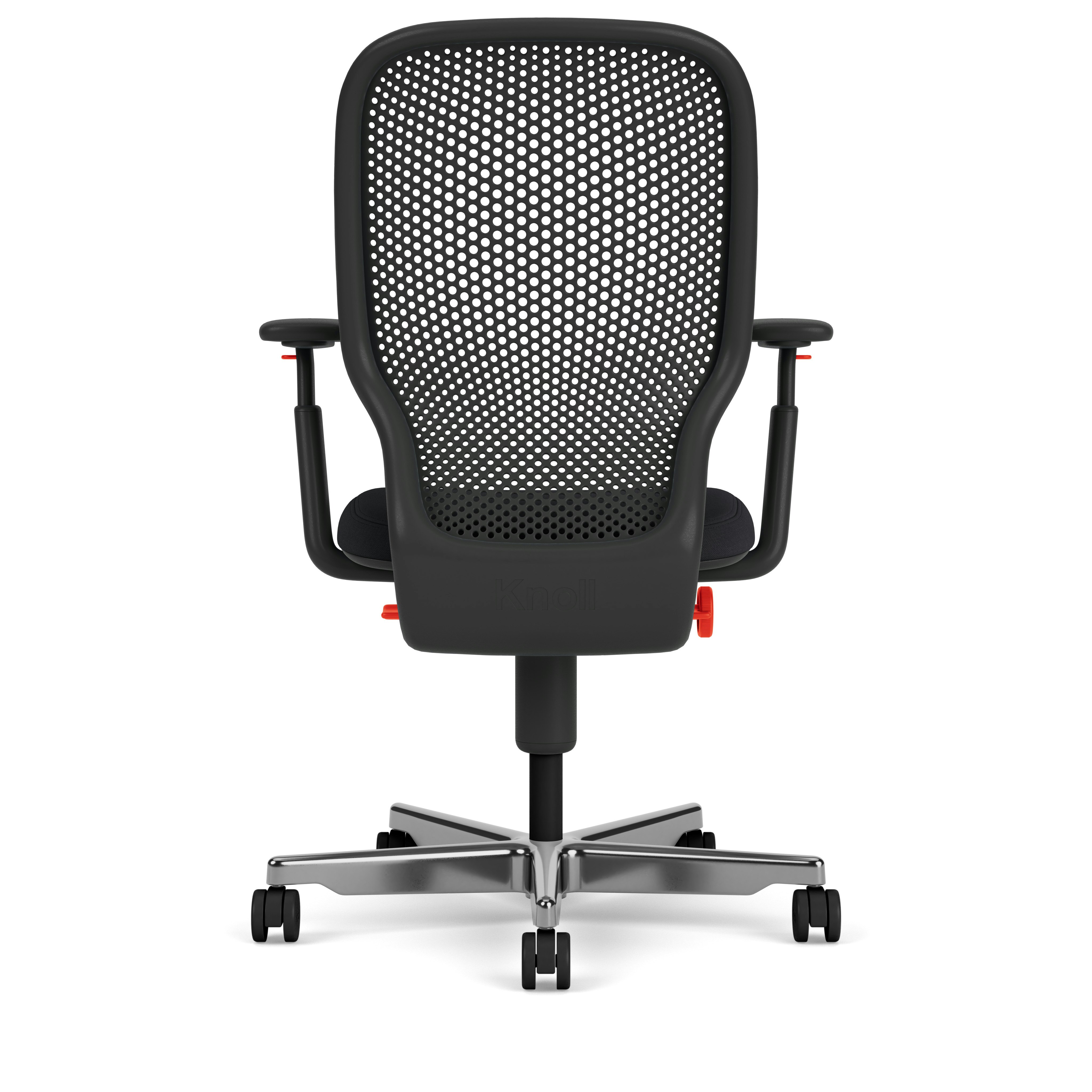 Newson Task Chair - High Performance Arms, Polished Aluminum Base