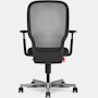 Newson Task Chair - High Performance Arms, Polished Aluminum Base