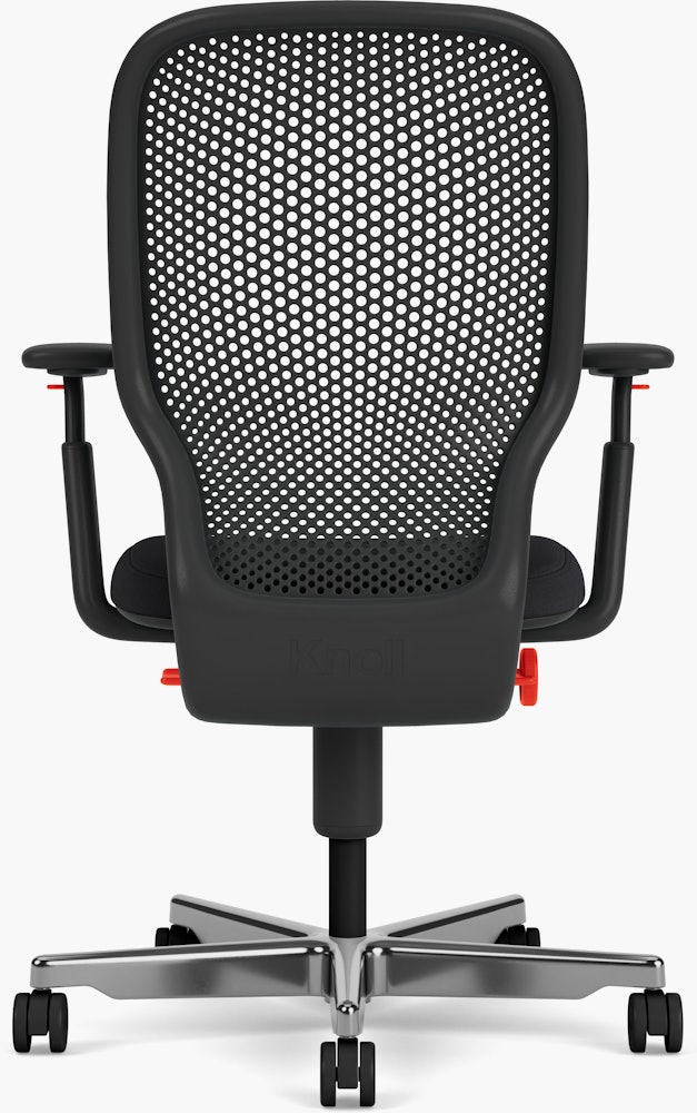 Newson Task Chair - High Performance Arms, Polished Aluminum Base