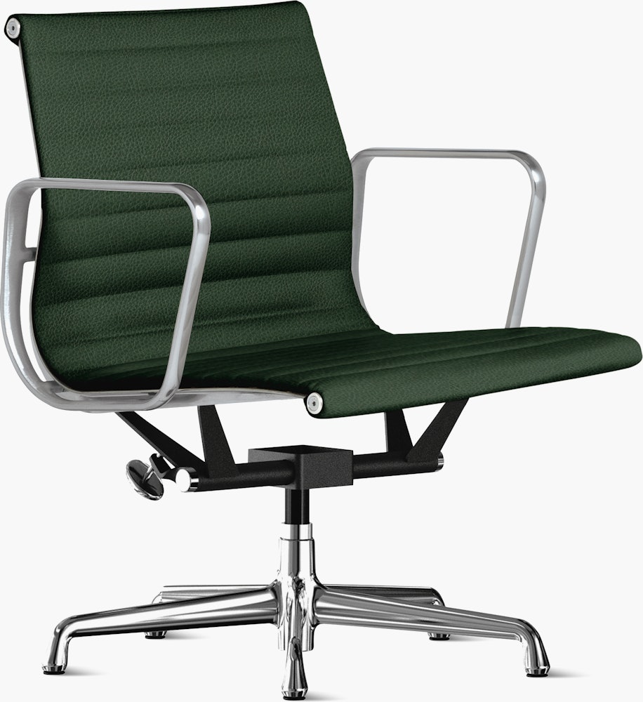 Eames Aluminum Group Chair - Management Height,  Manual Lift
