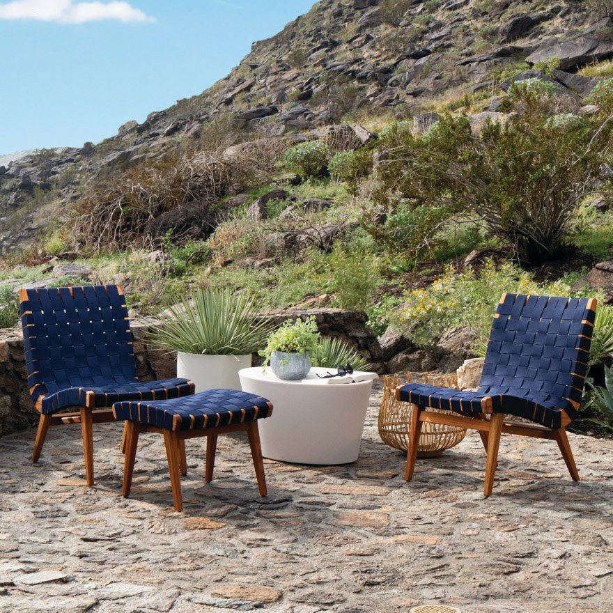 Risom Outdoor Ottoman