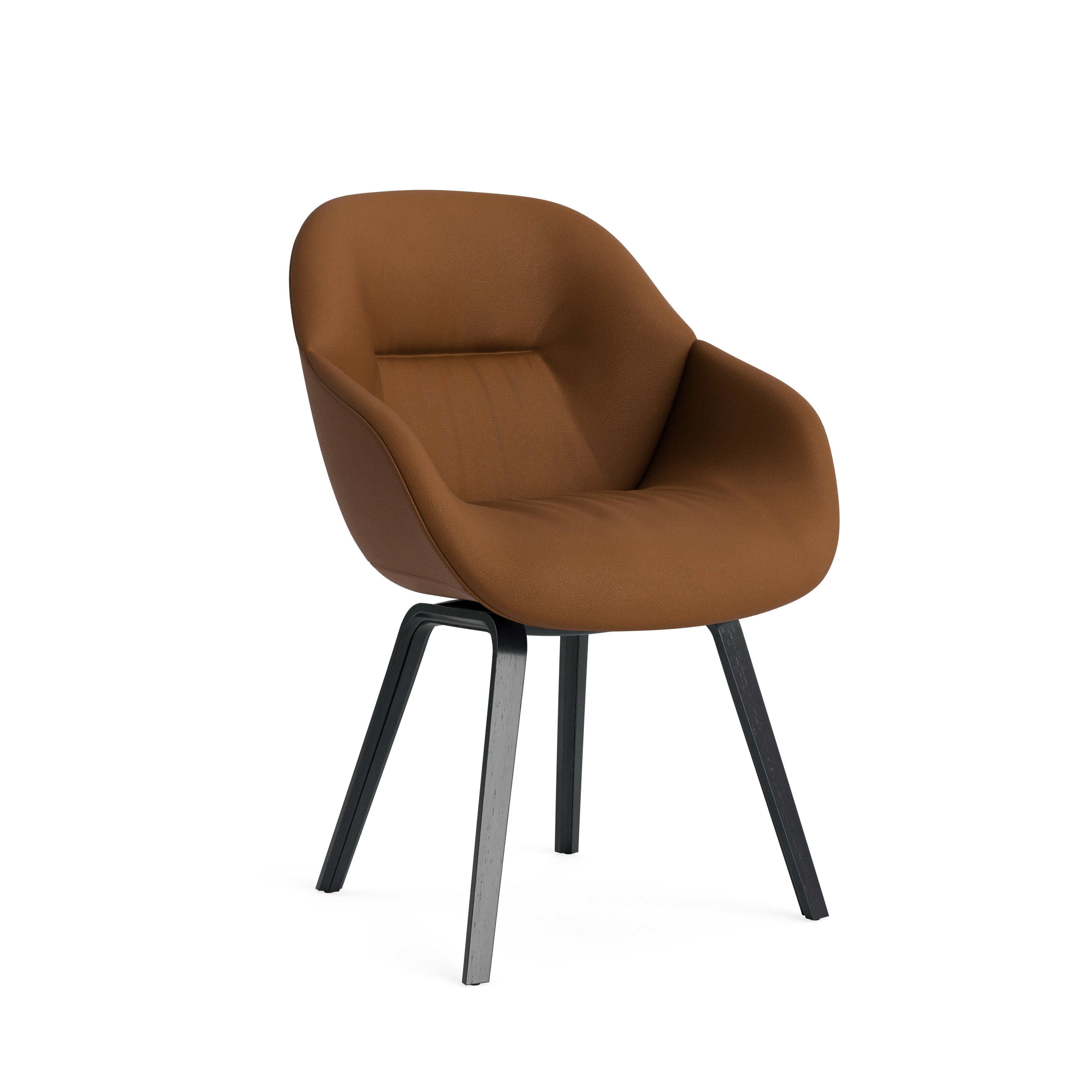 AAC 123 Soft - Prone Leather, Ledge - Black Stained Oak