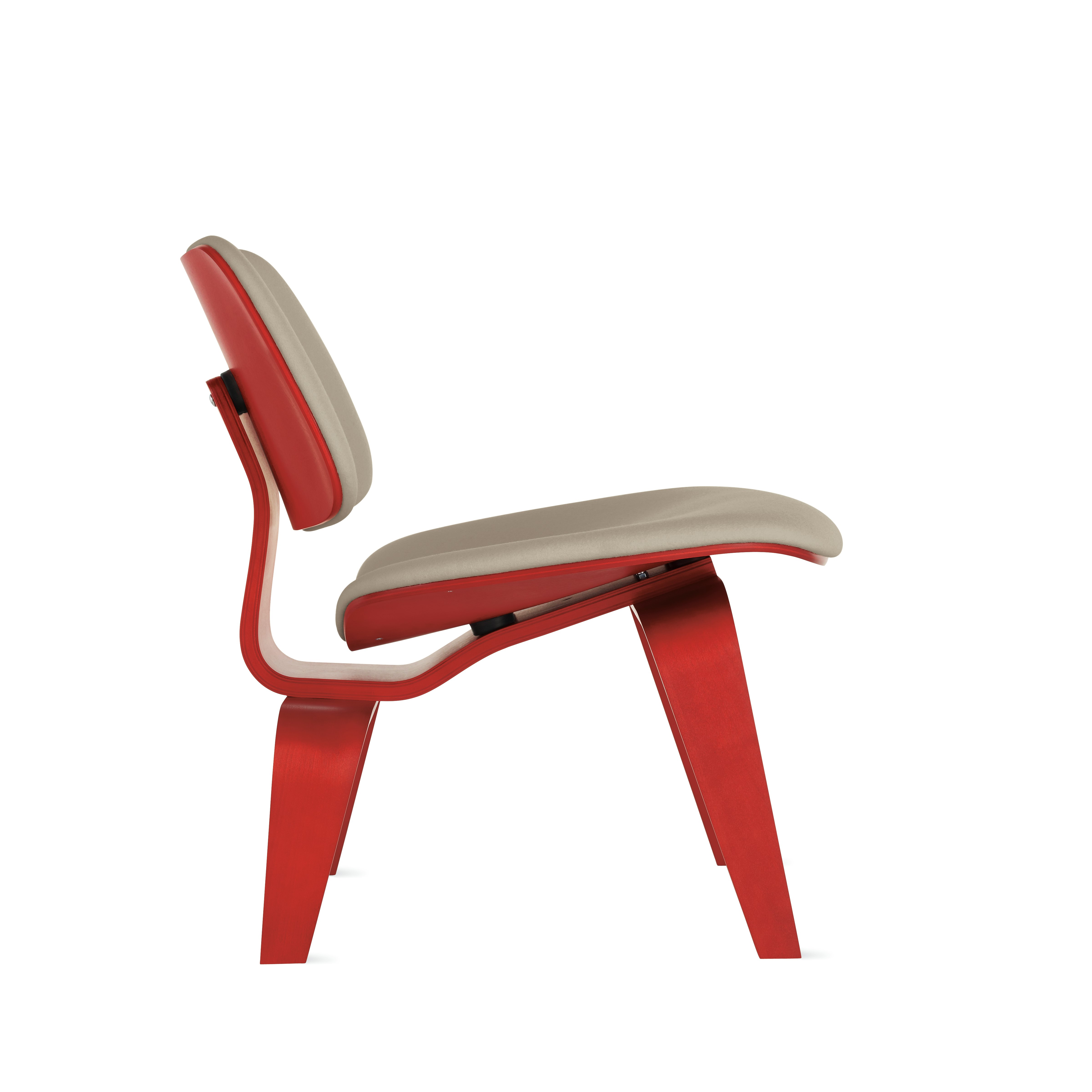 Eames Molded Plywood Lounge Chair Upholstered (LCW.U)