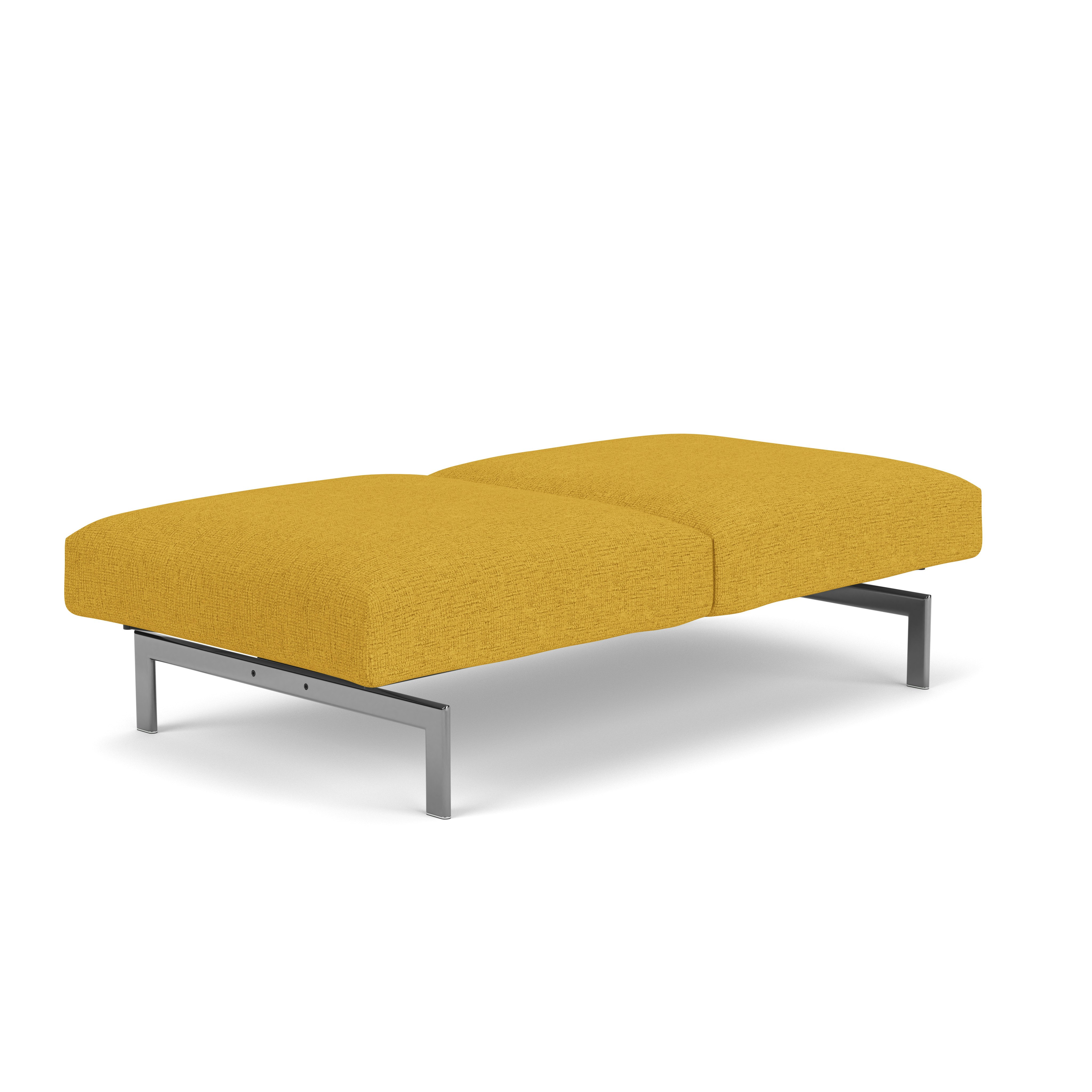 Avio Bench - Two Seater, Diva, Daffodil, Polished Chrome