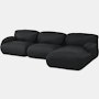 Luva Modular 3 Seat Sectional  - Right