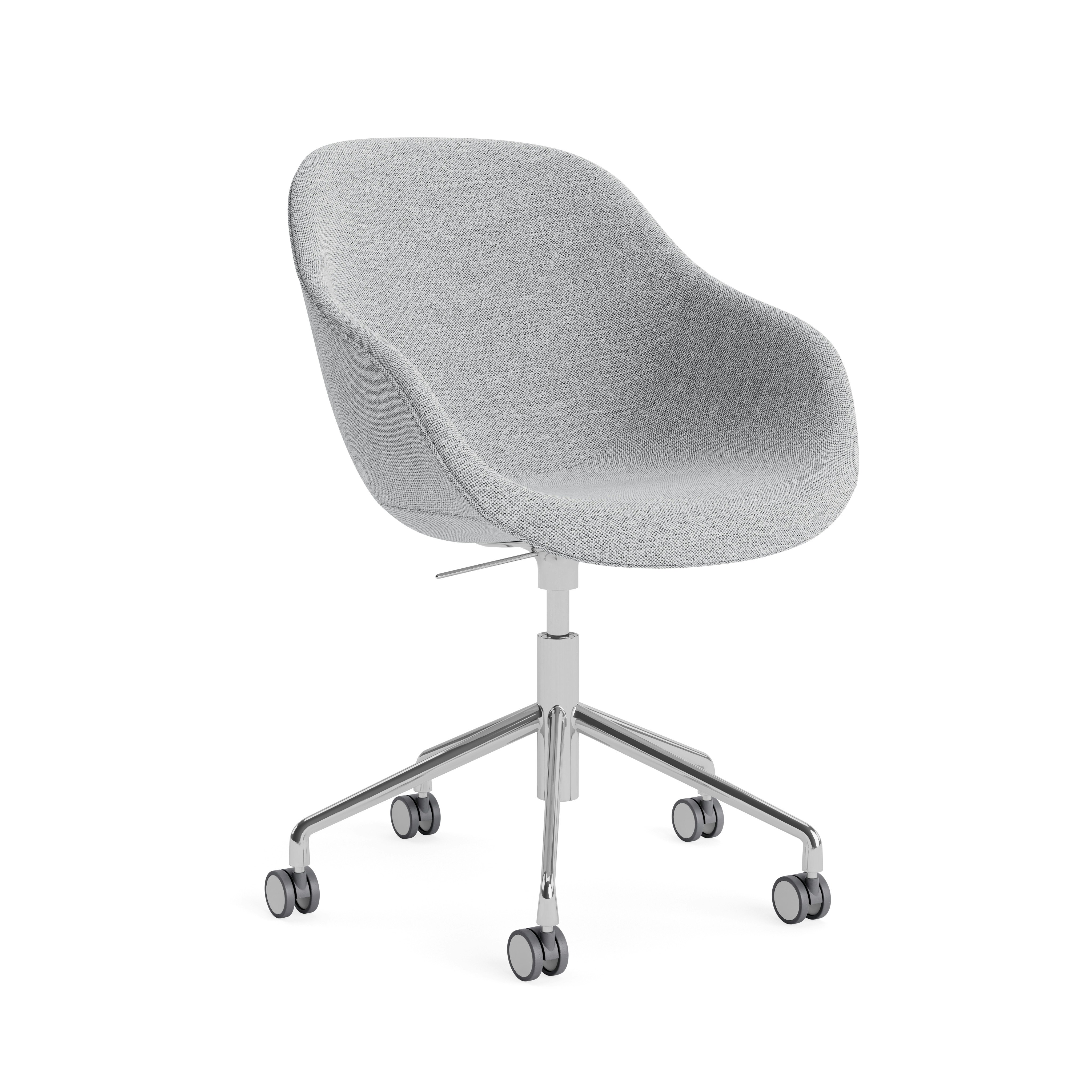 AAC 153 - Uph Task Armchair - Mode, 002 Intaglio - Polished Aluminum