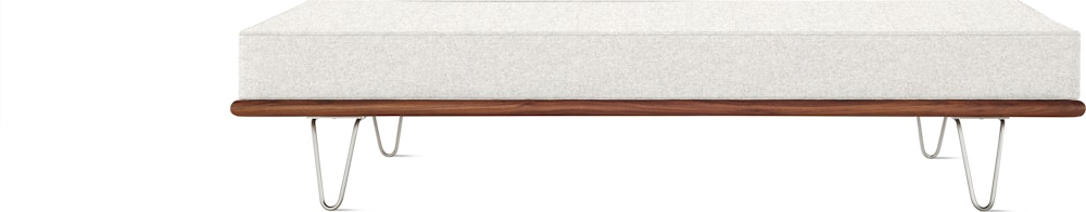 Nelson Daybed - Standard,  Walnut,  Luce,  Blanched,  Hairpin
