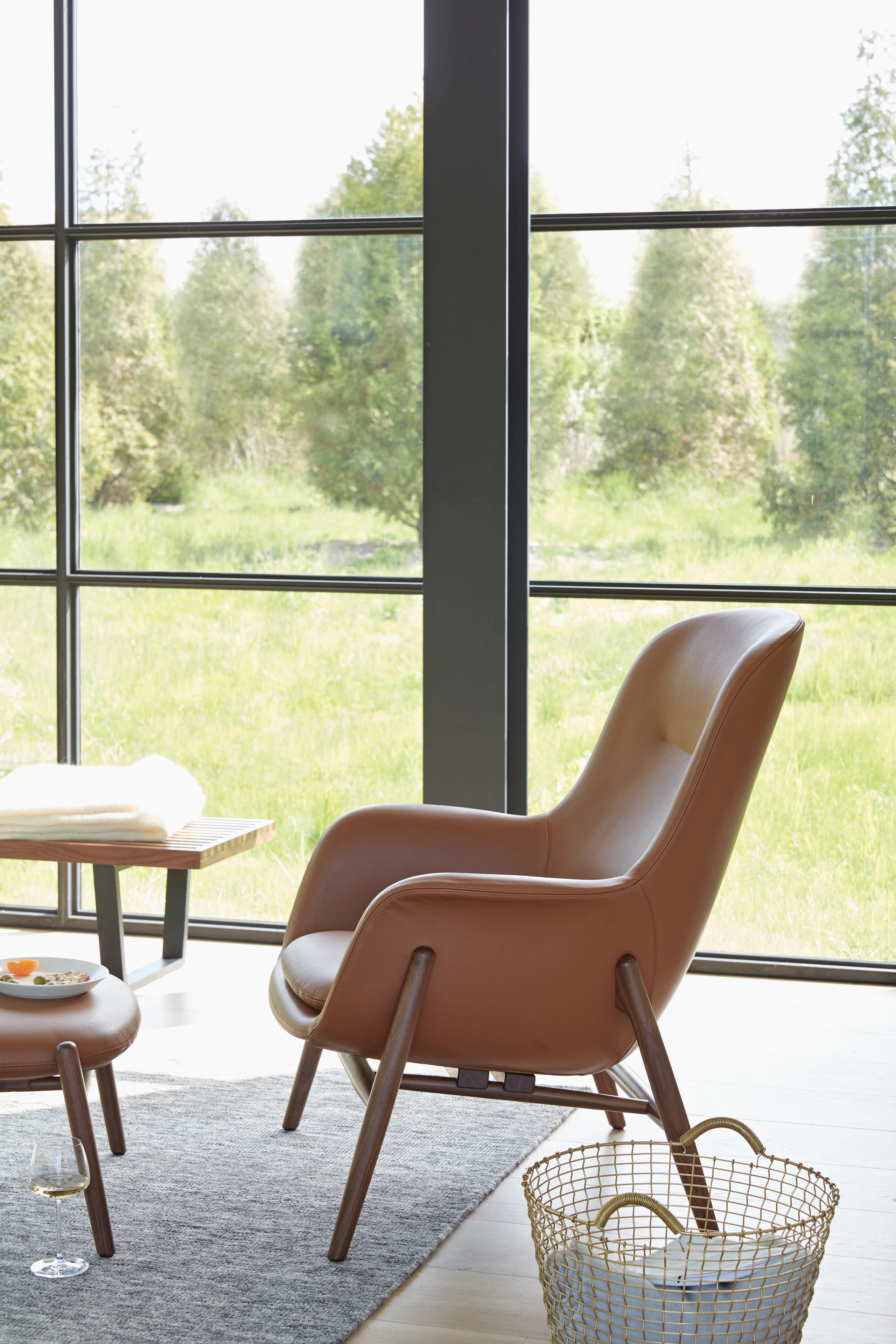 Nora Lounge Chair and Ottoman