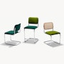 Cesca Chair With Upholstered Seat Pad