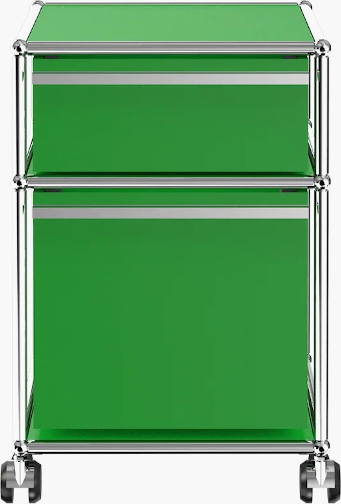 USM Haller File Pedestal - Green