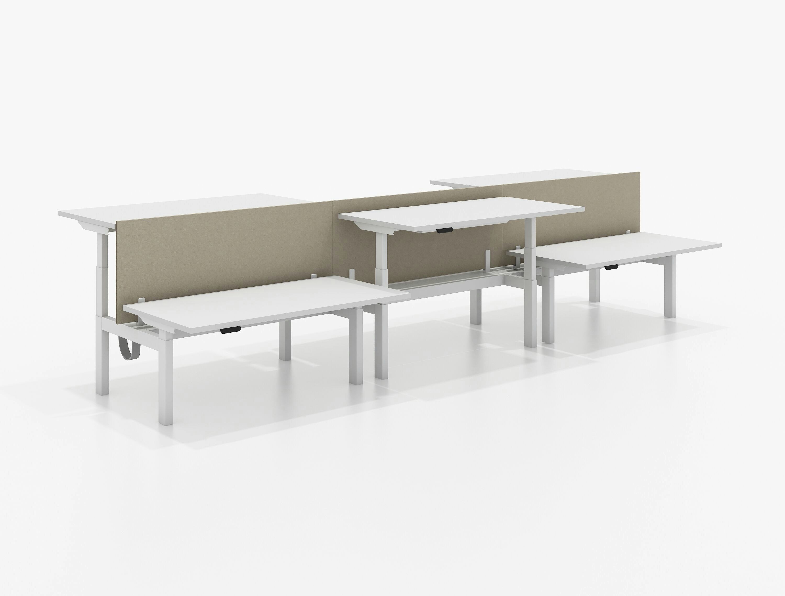 k.™ bench Adjustable-height Workstations | Knoll