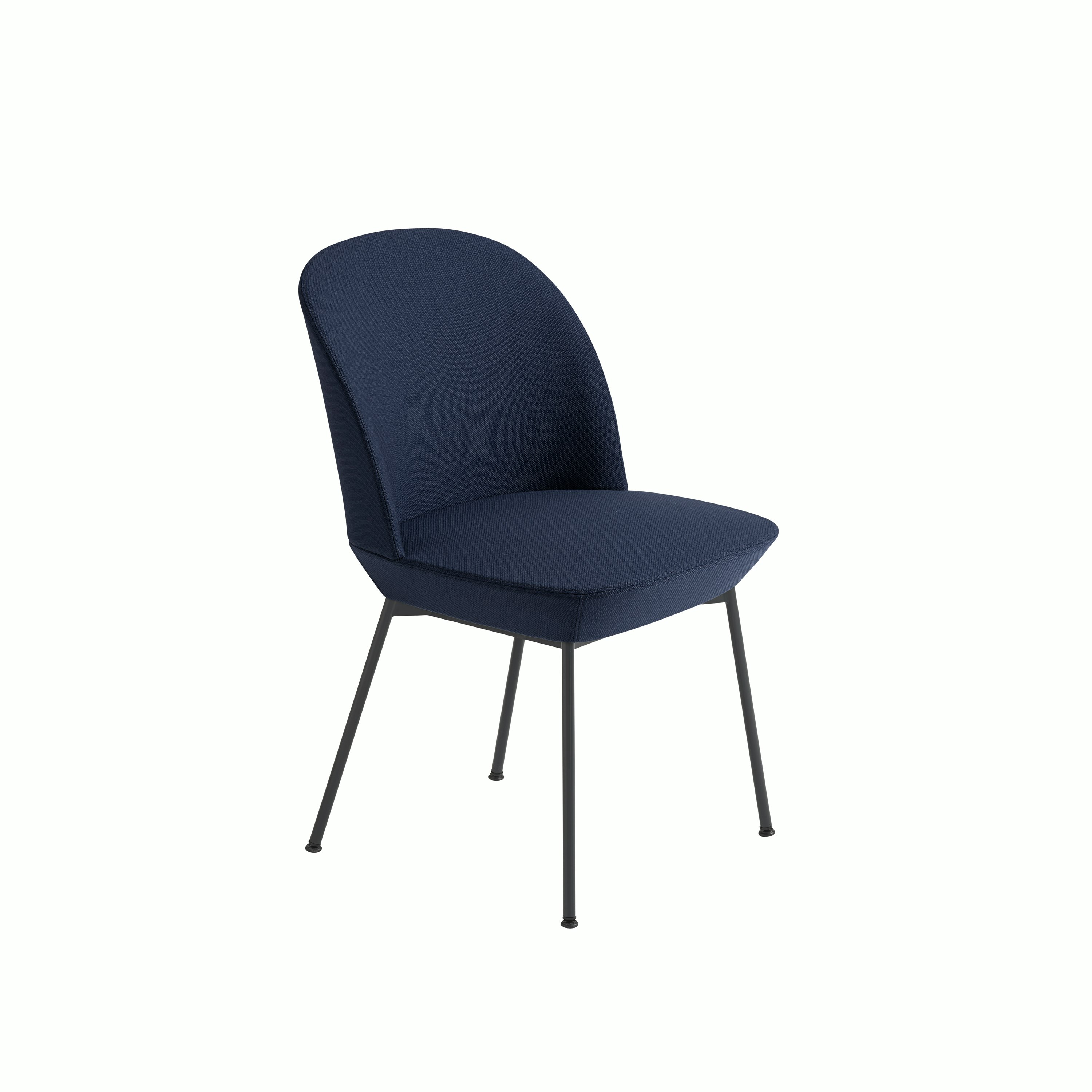 Oslo side chair steelcut 2 775 anthracite black
