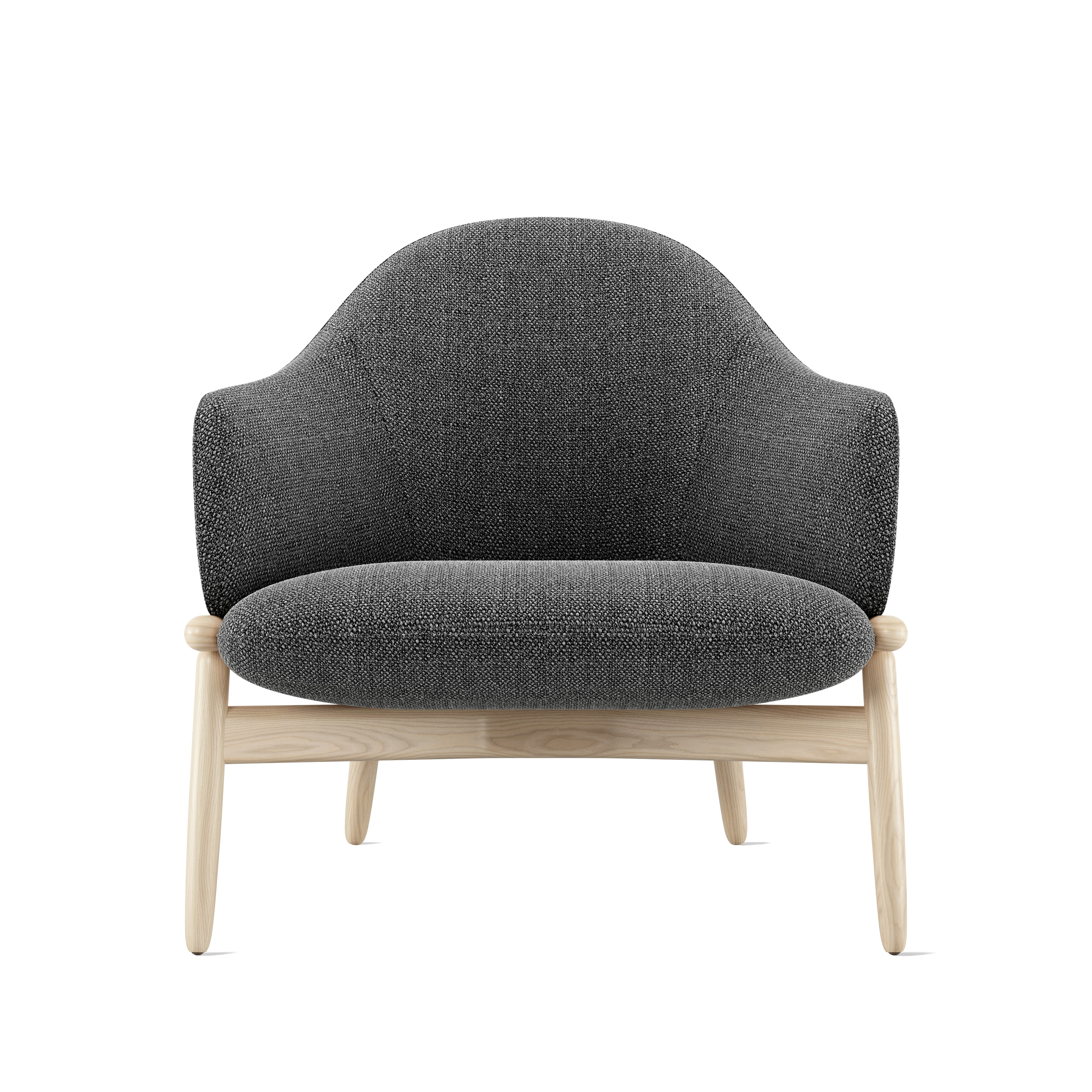 ReFrame Lounge Chair - Mid Back,  Capri,  Anthracite,  Ash